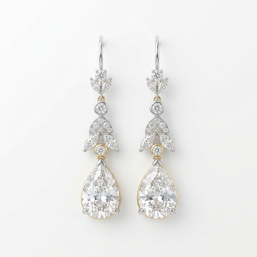 Elegant Diamond Earrings